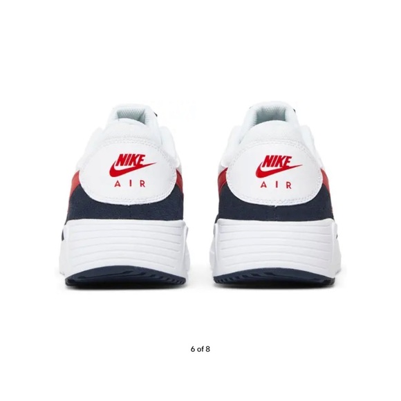 Nike || Air Max SC Sneakers - White University Red - Picture 3 of 15